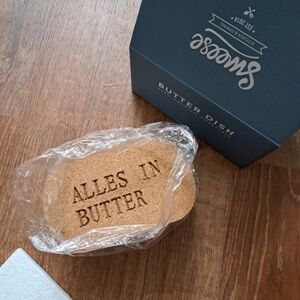NIB Sweese Butter Dish